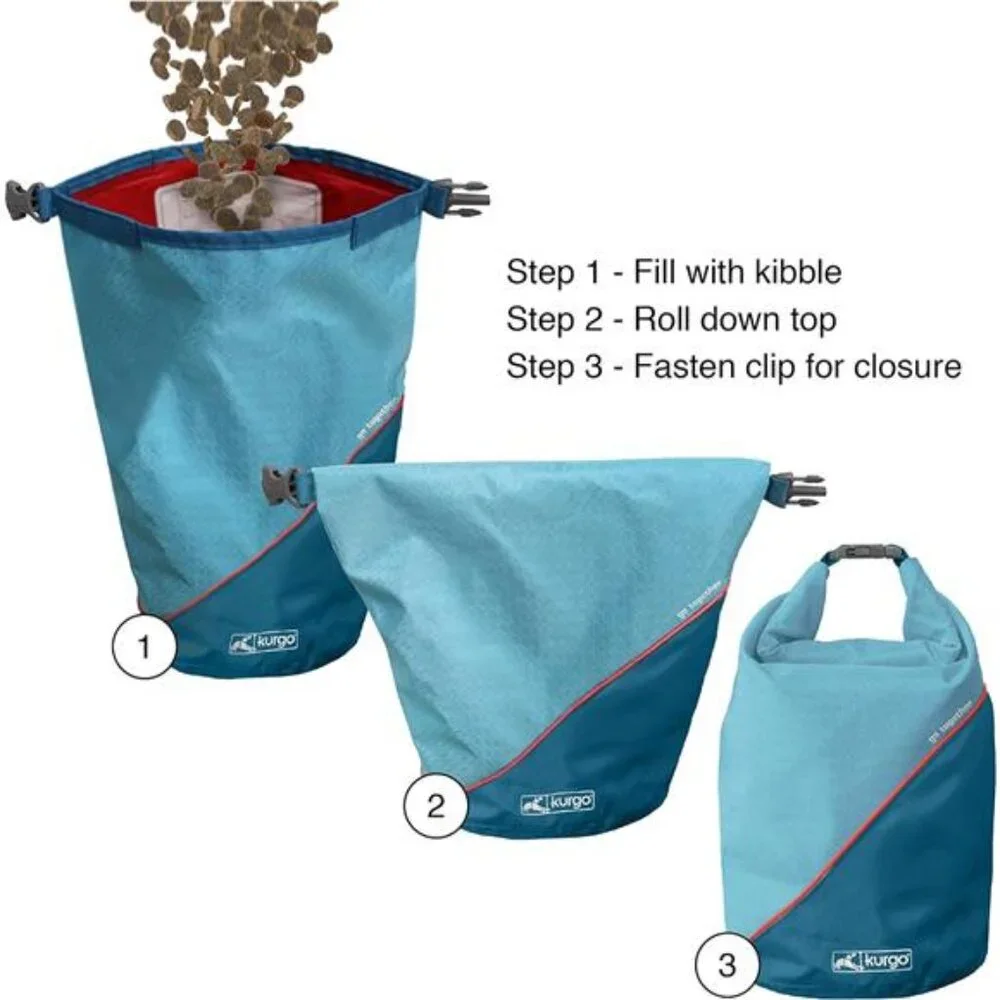 Dog Food Travel Bag | Pet Food Travel Storage Container | Dog Travel Accessories